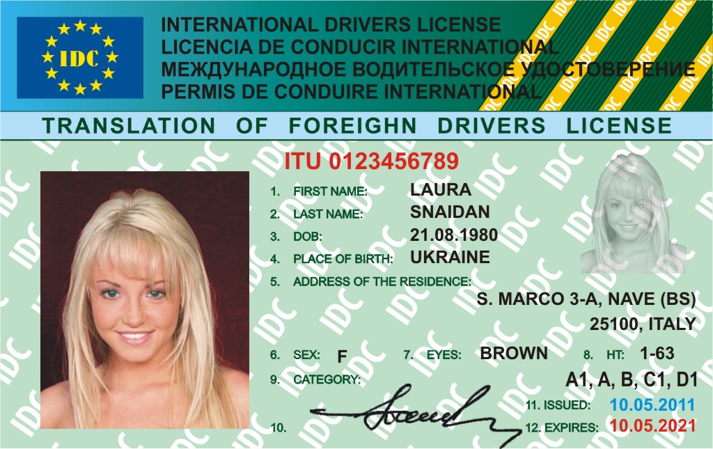 Нотариальный перевод водительских прав